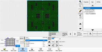 Program component shape based on data import